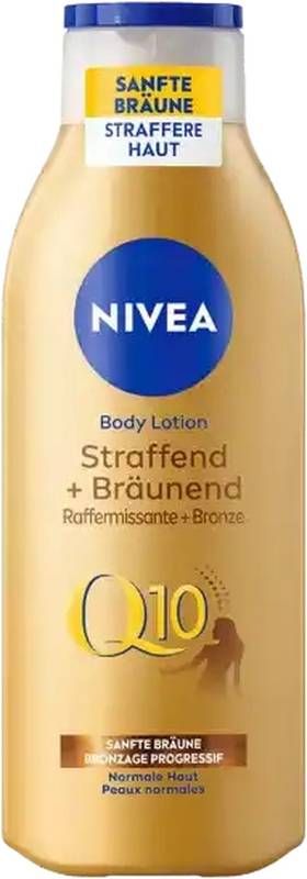 Lotion corporelle Q10 raffermissante+bronzante NIVEA 200ml Lotion corporelle Q10 raffermissante+bronzante NIVEA 200ml