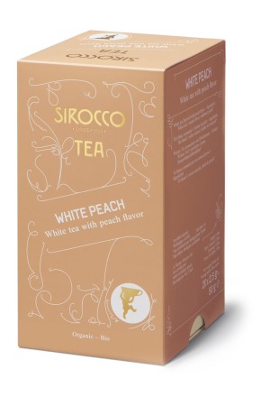 Sirocco Sachets de thé White Peach 20 pièces Sirocco Sachets de thé White Peach 20 pièces