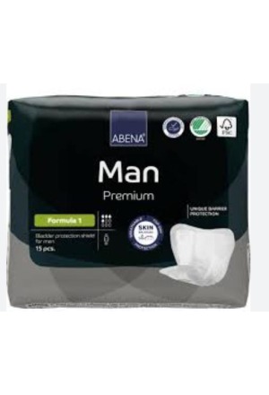 ABENA MAN Premium Formula 1 15 pces