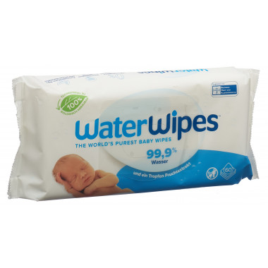 Lingettes humides WaterWipes pour bébé 60 pièces