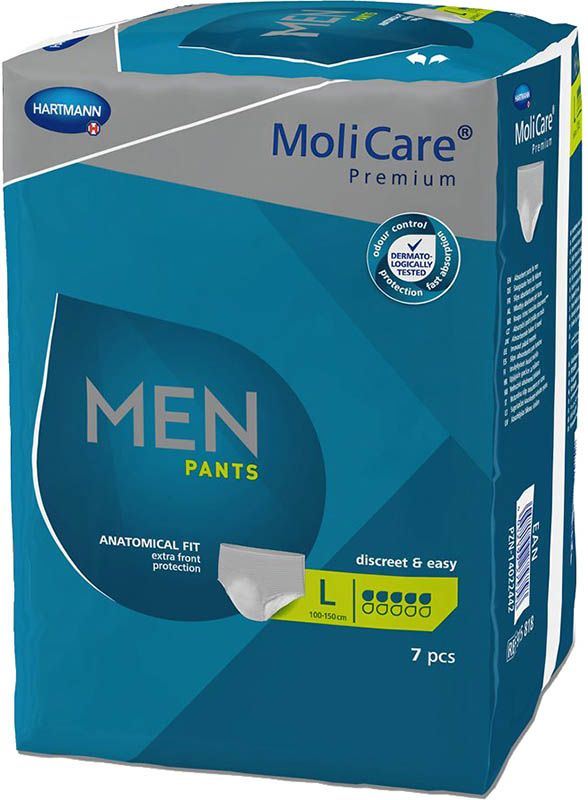 MOLICARE Men Pants L 5 gouttes 7 pièces