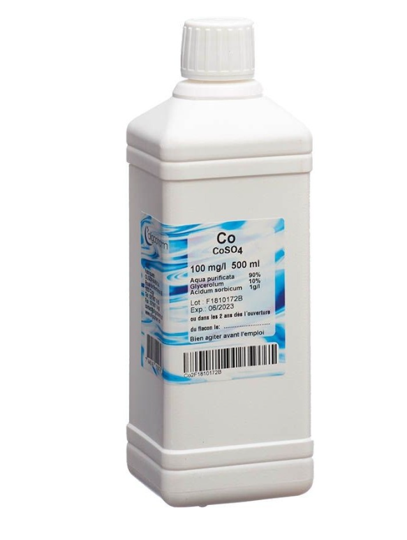 OLIGOPHARM Cobalt Soluble 100 mg/l 500ml