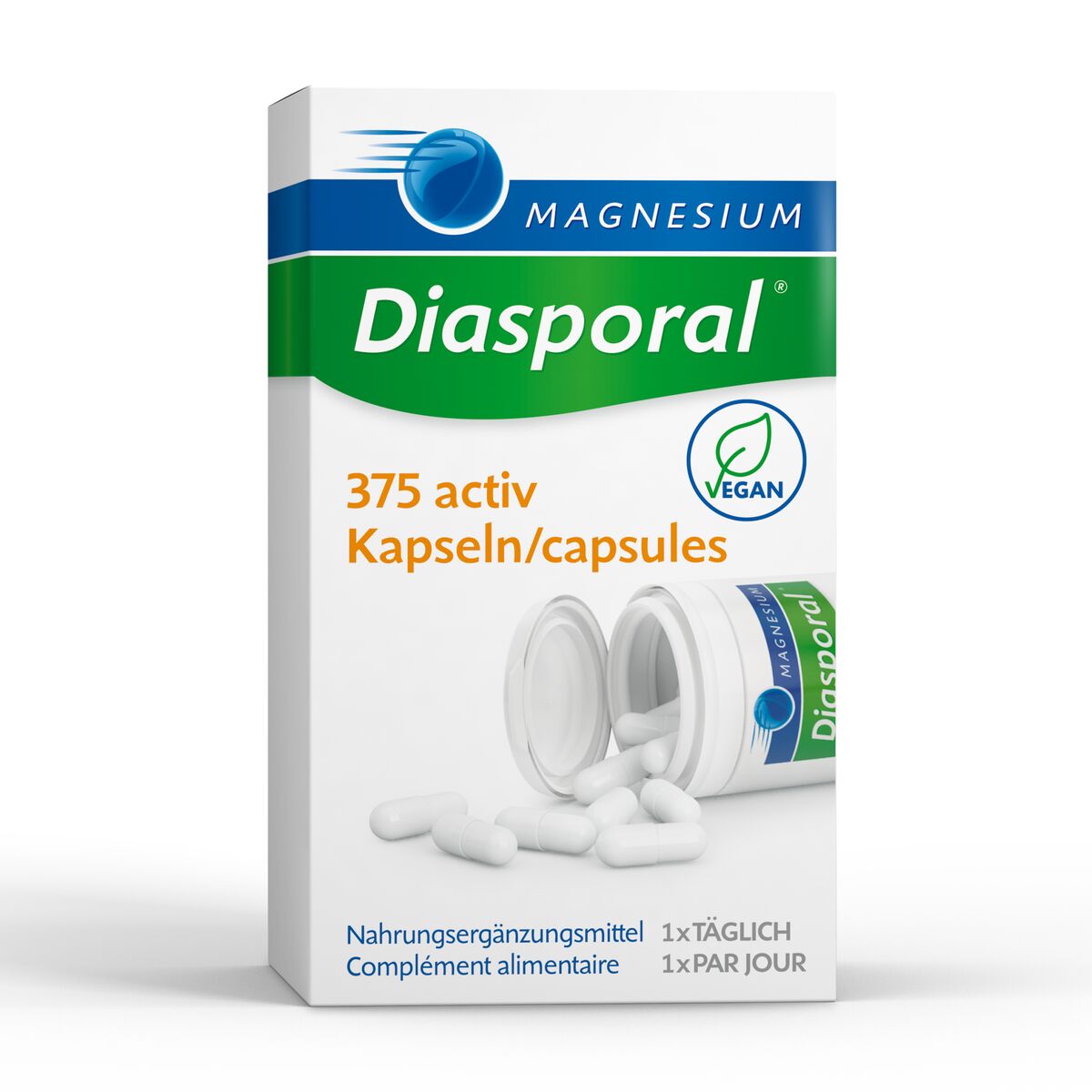 Magnésium Diasporal Activ gélules 50 pièces Magnésium Diasporal Activ gélules 50 pièces
