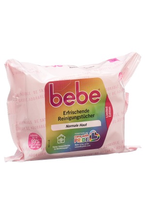 BEBE Lingettes nettoyantes rafraîchissantes Btl 25 pièces BEBE Lingettes nettoyantes rafraîchissantes Btl 25 pièces