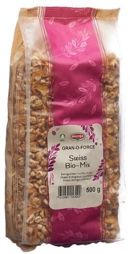 GRANOFORCE Swiss Bio Mix sans sucre Noeuds 500g