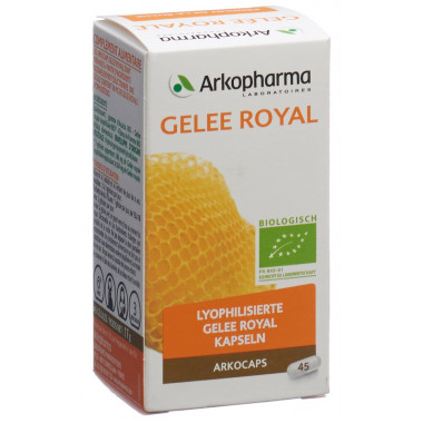 Arkocaps Gelée royale pollen gélules végétales 45 pièces Arkocaps Gelée royale pollen gélules végétales 45 pièces
