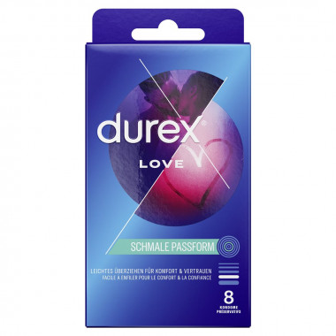 DUREX Love Préservatif 8 pièces DUREX Love Préservatif 8 pièces