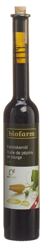 Biofarm huile de pépins de courge CH Bourgeon bouteille 1dl