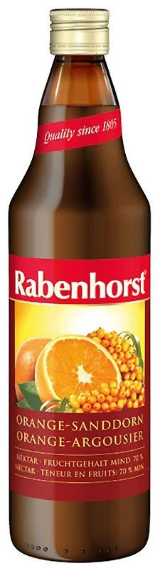Nectar d'orange et d'argousier Rabenhorst 750ml