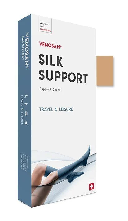 VENOSAN SILK A-D Support Chaussettes S beige 1 paire