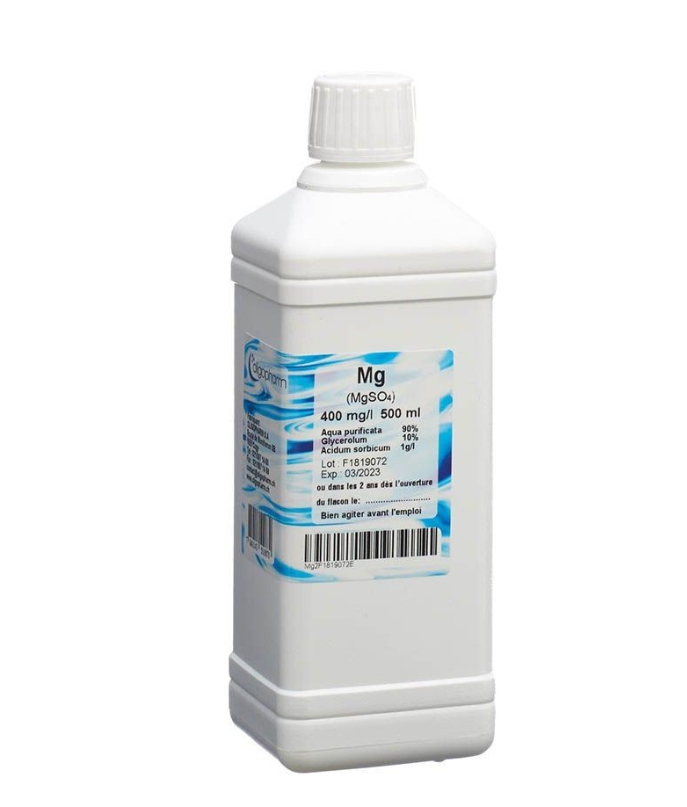 OLIGOPHARM Magnésium Soluble 400 mg/l 500ml