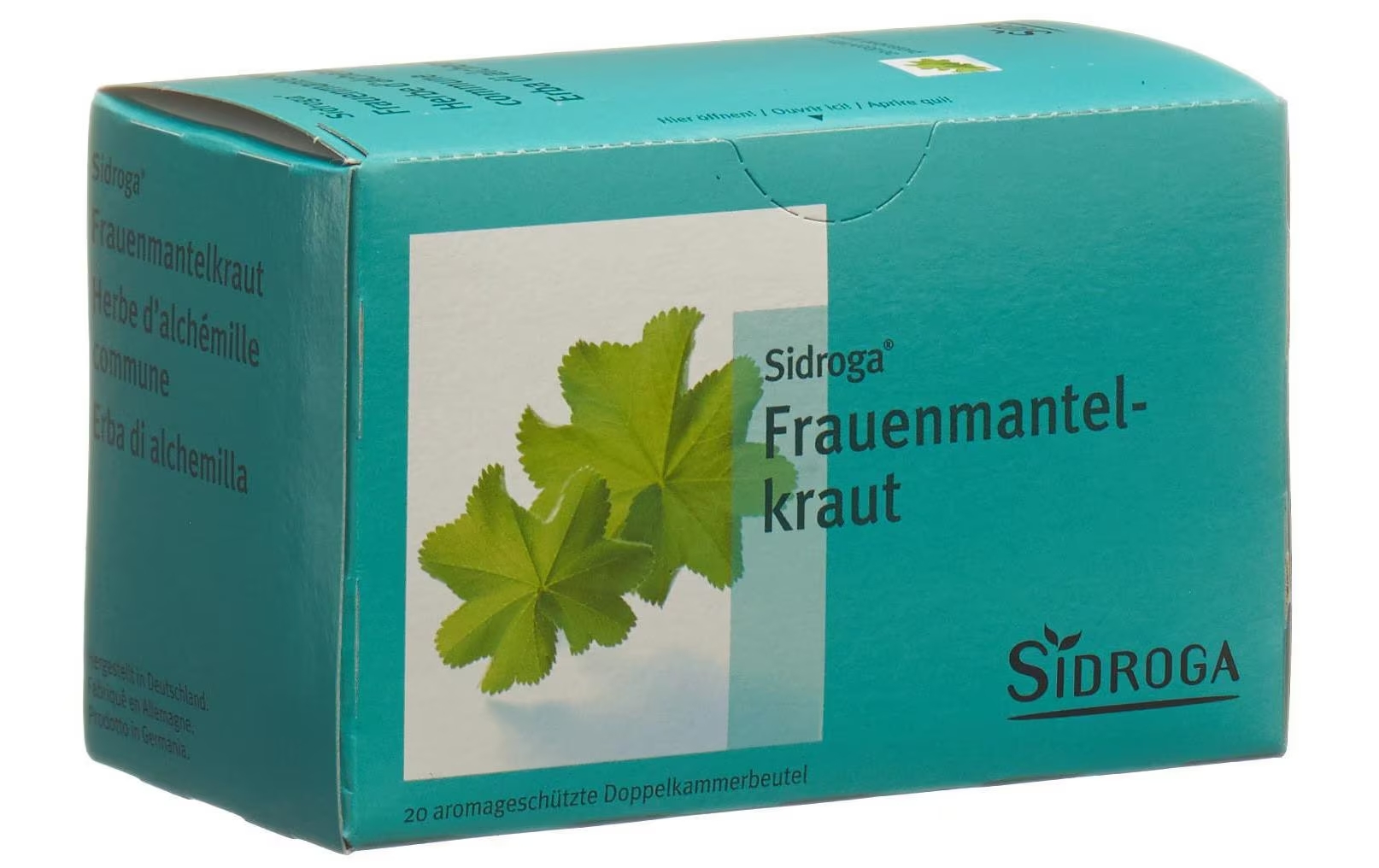 SIDROGA Manteau des femmes 20 sachets 1g SIDROGA Manteau des femmes 20 sachets 1g