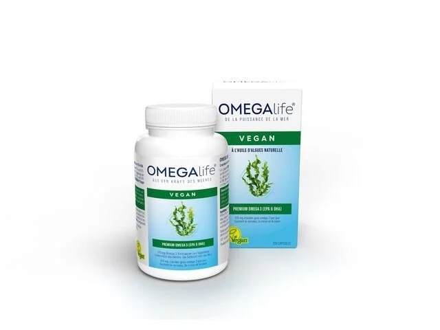 OMEGA-life® capsules d'huile d'algues Ds 120 pièces