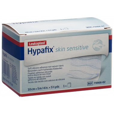 Hypafix Skin sensitive Silicone 10cmx5m