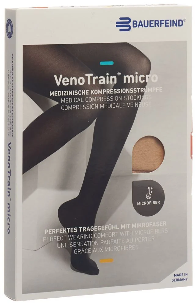 Bauerfeind VT MICRO AD KKL2 S p/s Fuss offen creme 1 Paar Bauerfeind VT MICRO AD KKL2 S p/s Fuss offen creme 1 Paar
