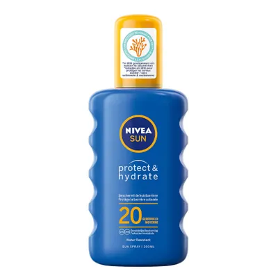 Nivea Sun Protect & Moisture Spray solaire traitant SPF 20 200ml Nivea Sun Protect & Moisture Spray solaire traitant SPF 20 200ml