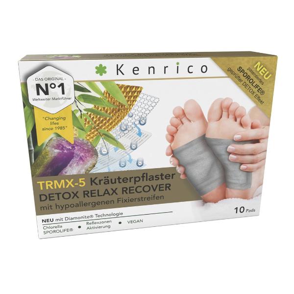 Kenrico Patch aux herbes TRMX-4 Tourmaline DETOX RELAX RECOVER 10 pièces Kenrico Patch aux herbes TRMX-4 Tourmaline DETOX RELAX RECOVER 10 pièces