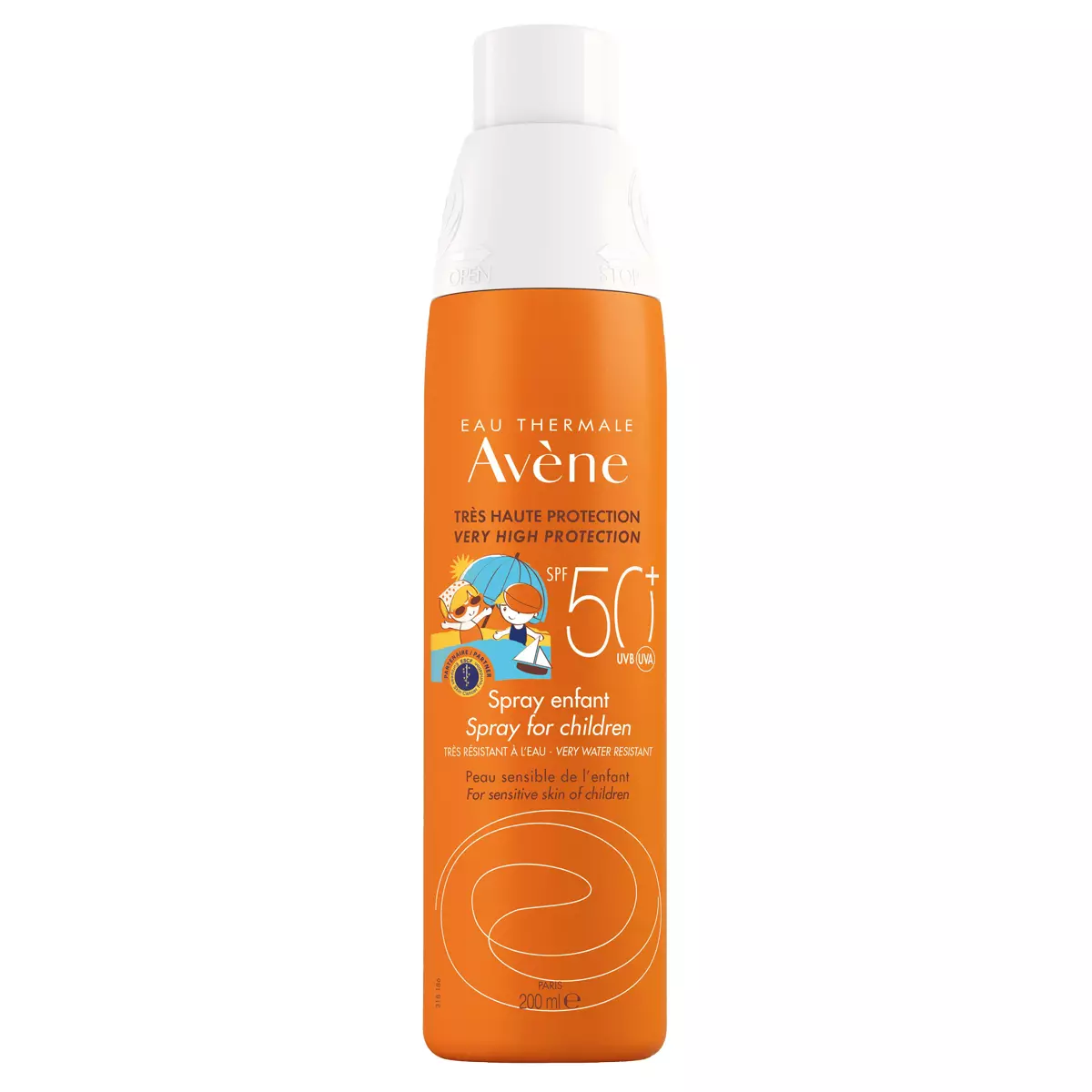 AVENE SUN Spray solaire pour enfants SPF50+ 200ml