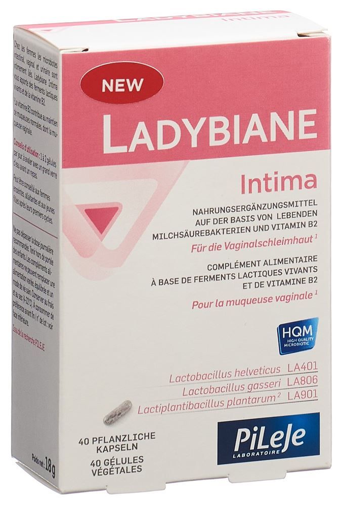 Capsules LADYBIANE Intima 40 pièces Capsules LADYBIANE Intima 40 pièces