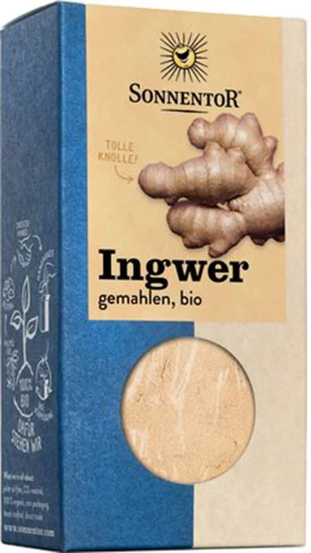 SONNENTOR Gingembre moulu BIO Btl 30g SONNENTOR Gingembre moulu BIO Btl 30g