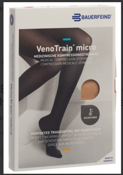 Bauerfeind VT MICRO AD KKL2 S n/s geschlossene Fussspitze creme 1 Paar Bauerfeind VT MICRO AD KKL2 S n/s geschlossene Fussspitze creme 1 Paar