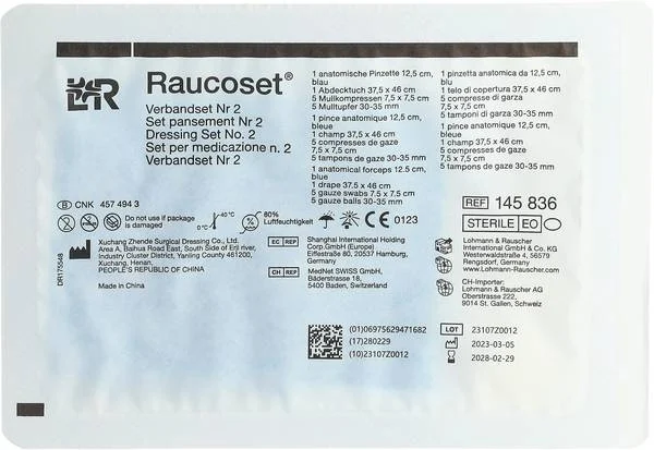 Raucoset set de changement de pansements n°2 stérile