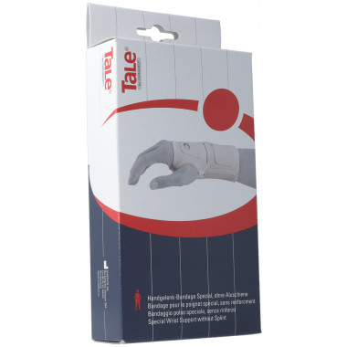 TALE bandage pour poignet sans attelle 15cm droit blanc