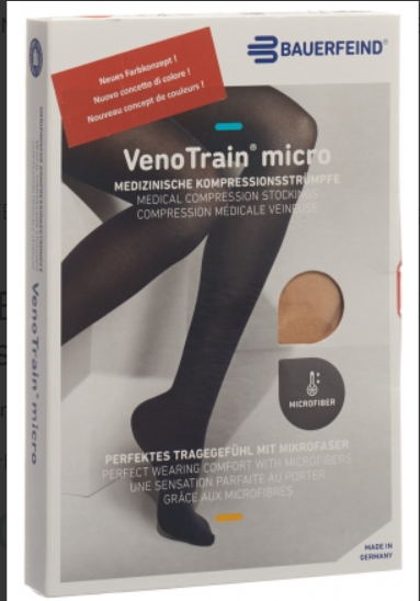 Bauerfeind VT MICRO AD KKL2 M p/l geschlossene Fussspitze creme 1 Paar Bauerfeind VT MICRO AD KKL2 M p/l geschlossene Fussspitze creme 1 Paar
