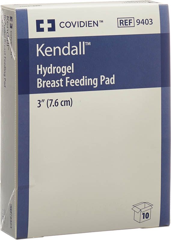 KENDALL Hydrogel Breast Feeding Pad 5 x 2 Stuck KENDALL Hydrogel Breast Feeding Pad 5 x 2 Stuck