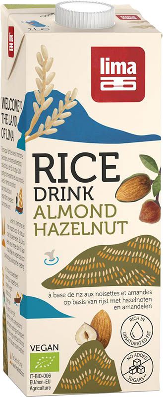 Lima Rice Drink noisette-amande 1lt