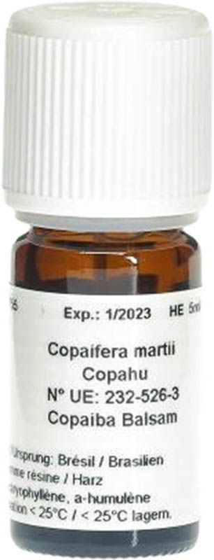 AromaSan Copaiba baume éther/huile 15ml AromaSan Copaiba baume éther/huile 15ml