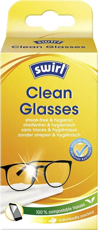 Swirl Chiffons à lunettes 50 pièces