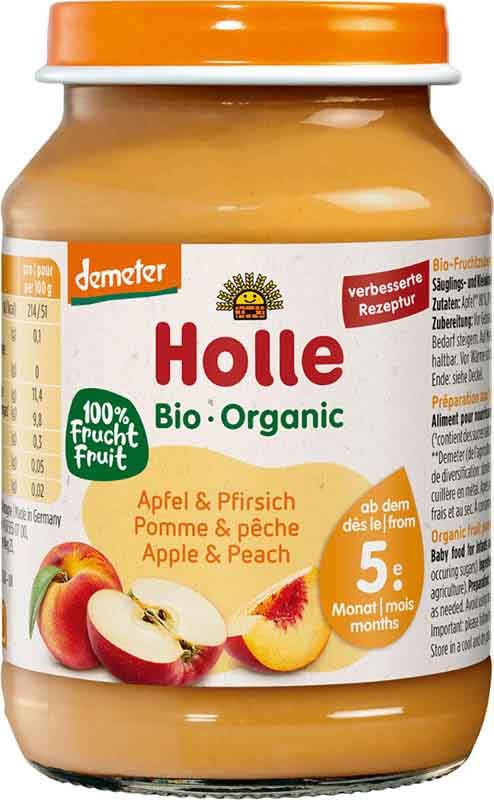 Holle Pomme & Pêche 190g Holle Pomme & Pêche 190g