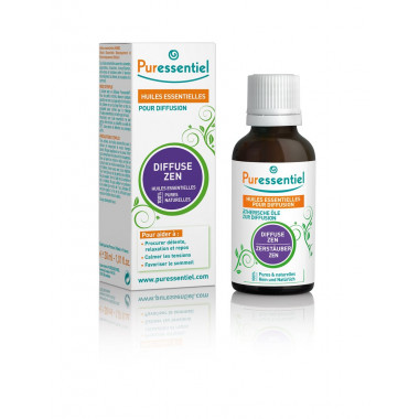 Puressentiel mélange d'huiles essentielles Zen à diffuser 30ml Puressentiel mélange d'huiles essentielles Zen à diffuser 30ml