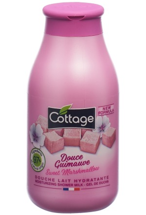 COTTAGE Lait de douche Guimauve Fl 250ml