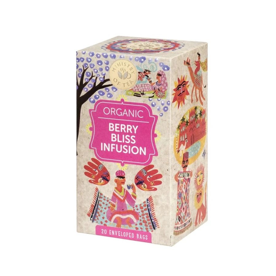 MINISTRY OF TEA Thé infusé Berry Bliss 20 sachets de 1,5 g