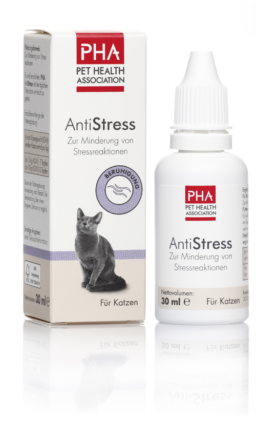 PHA Antistress pour chats gouttes flacon 30 ml