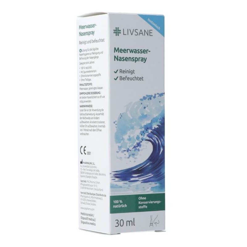 Livsane spray nasal eau de mer isotonique 30ml Livsane spray nasal eau de mer isotonique 30ml