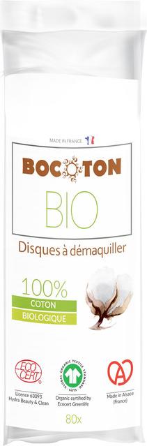 Bocoton coton rond 80 pièces