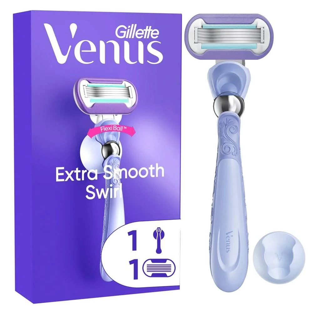 Gillette Venus Extra Smooth Swirl Rasoir 1 lame + support de douche