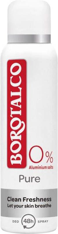 Borotalco Déodorant Pure Clean Freshness Spray 150ml