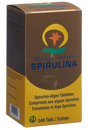 Marcus Rohrer Spirulina Tabl. verre 540 pièces Marcus Rohrer Spirulina Tabl. verre 540 pièces