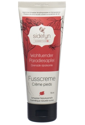 SIDEFYN Crème pour les pieds Pomme de Paradis bienfaisante 75ml