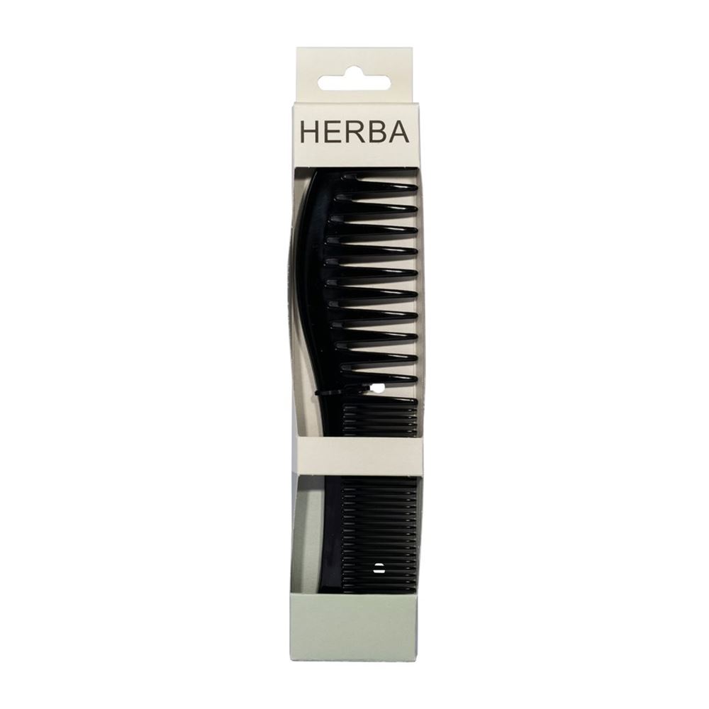 HERBA Peigne de coiffure en caoutchouc dur