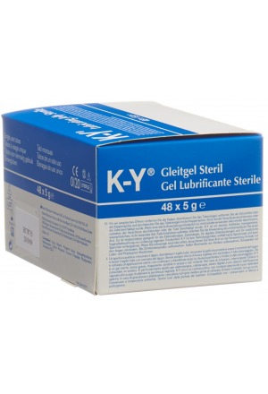K Y Gelée lubrifiante stérile 48 x 5g