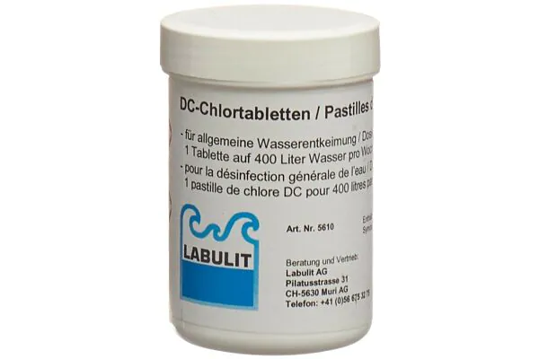 DC tablettes de chlore 3.3g Ds 19 pièces