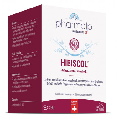 Pharmalp HIBISCOL comprimés 90 pièces Pharmalp HIBISCOL comprimés 90 pièces