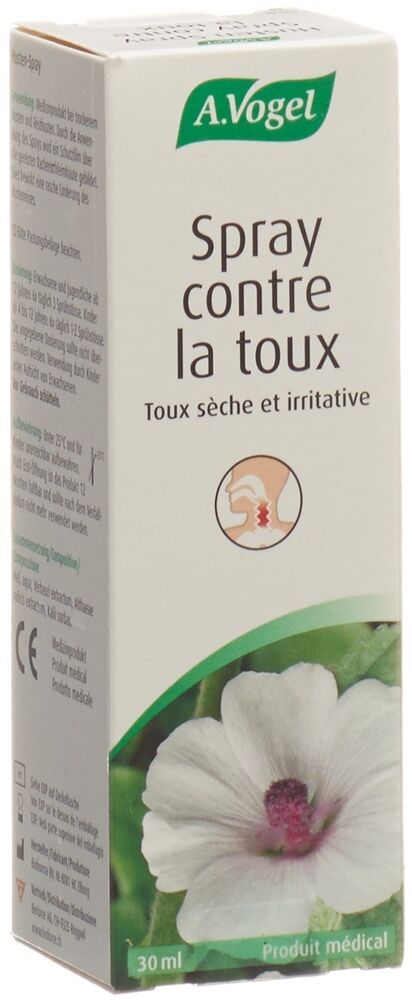 A. Vogel Spray contre la toux 30ml A. Vogel Spray contre la toux 30ml