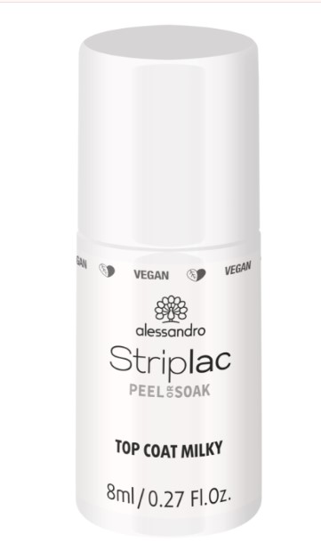 alessandro ST2 Striplac Top Coat Milky 8ml