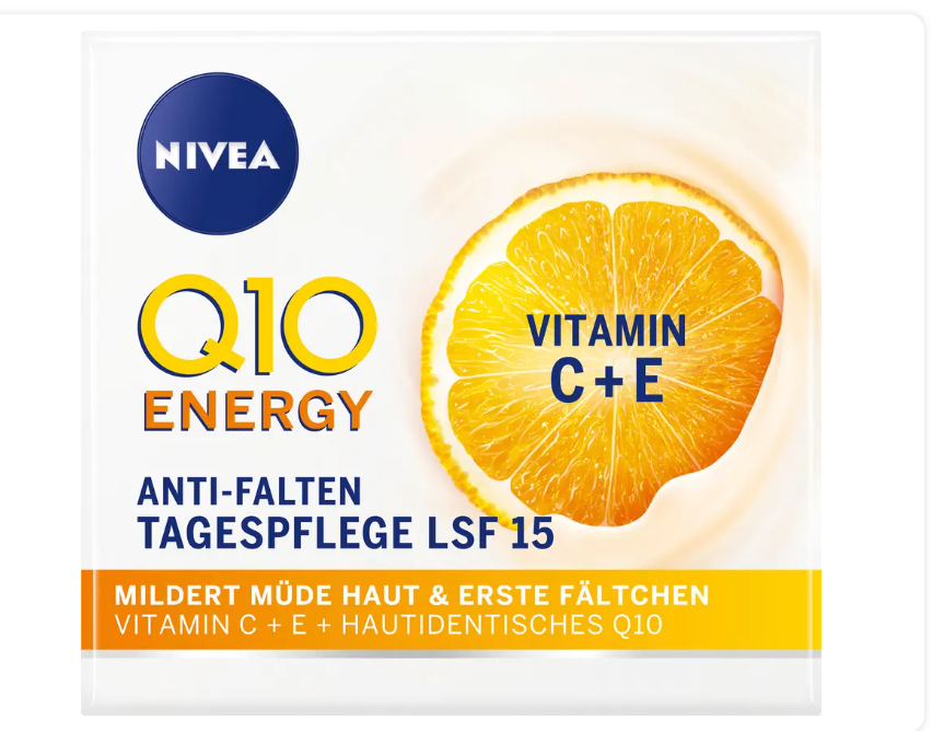 Nivea Q10 Energy Crème de jour anti-rides SPF15 50ml Nivea Q10 Energy Crème de jour anti-rides SPF15 50ml